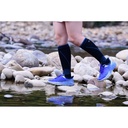 Водонепроникні шкарпетки Dexshell Longlite Socks 2.0, блакитні полоски, розмір XL (47-49)