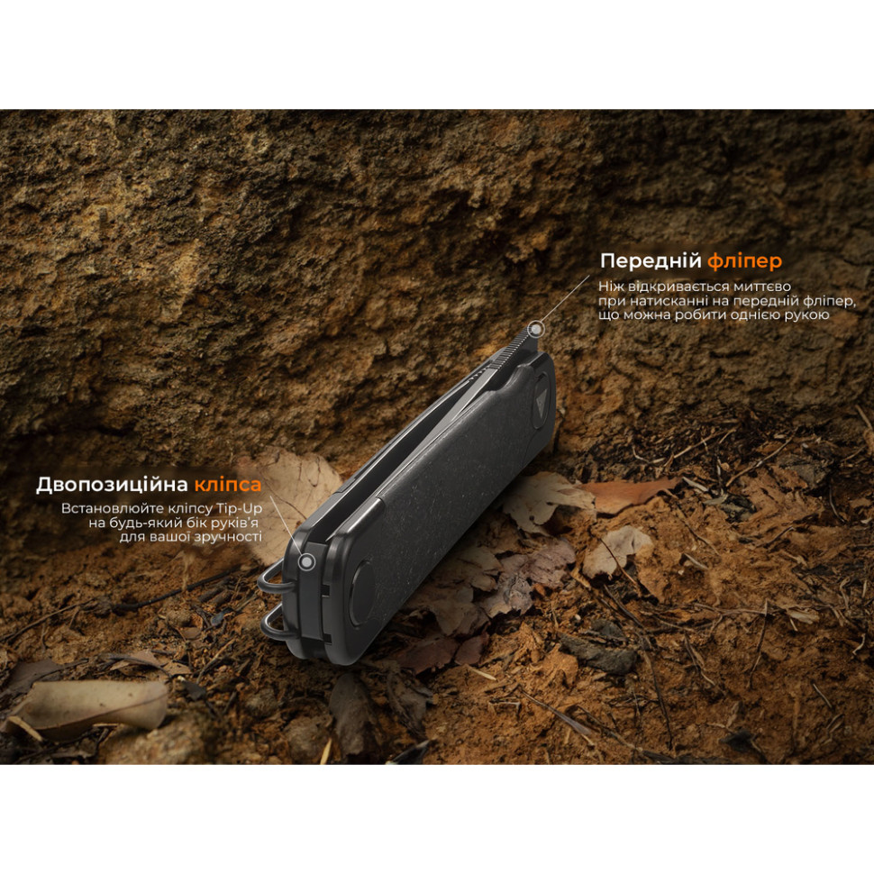 Ніж складаний SRM Enso 131M-GB, чорний