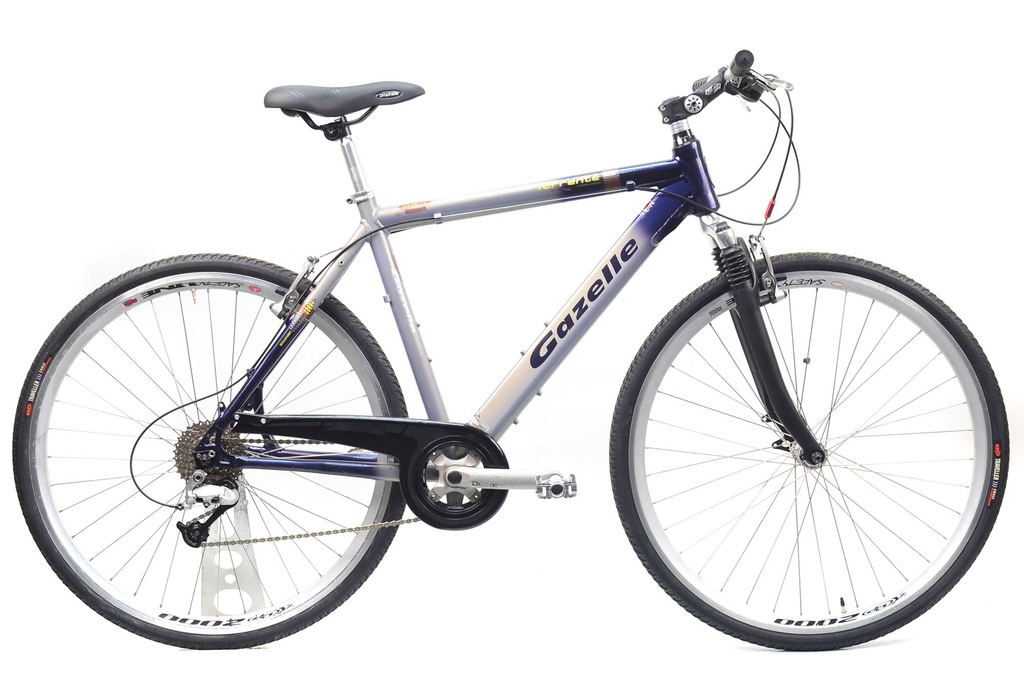 Кросовий велосипед Gazelle Torrente 28&quot; L/51 сіро-синій Б/В