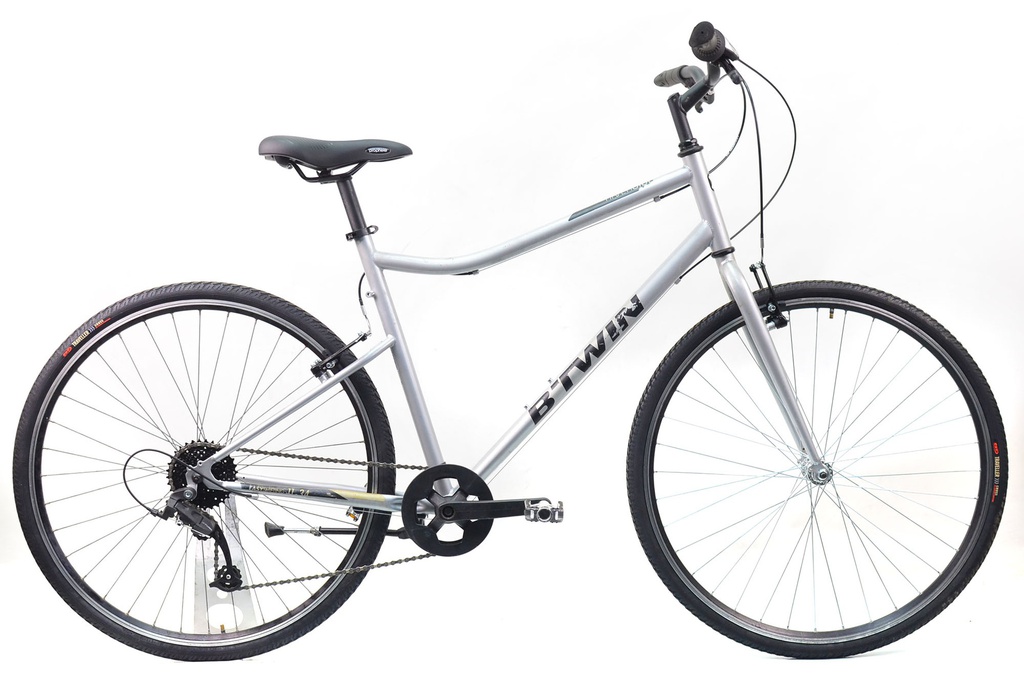 Гібридний велосипед B'twin Riverside 28&quot; M/53 сірий Б/В