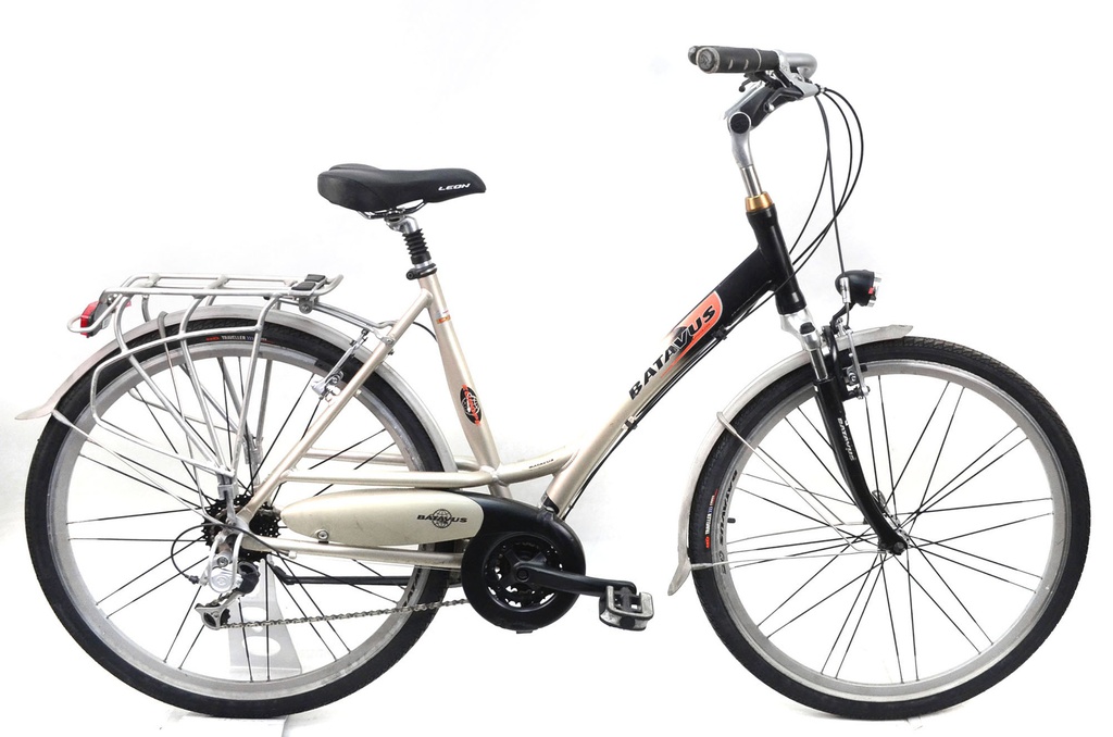 Гібридний велосипед Batavus Compass 28" M/53 бежево-чорний Б/В