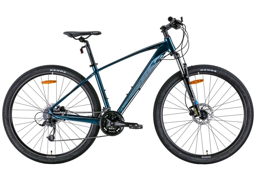 Велосипед уцінений AL 29&quot; Leon TN-80 AM Hydraulic lock out HDD рама-17,5&quot; синій з чорним 2022