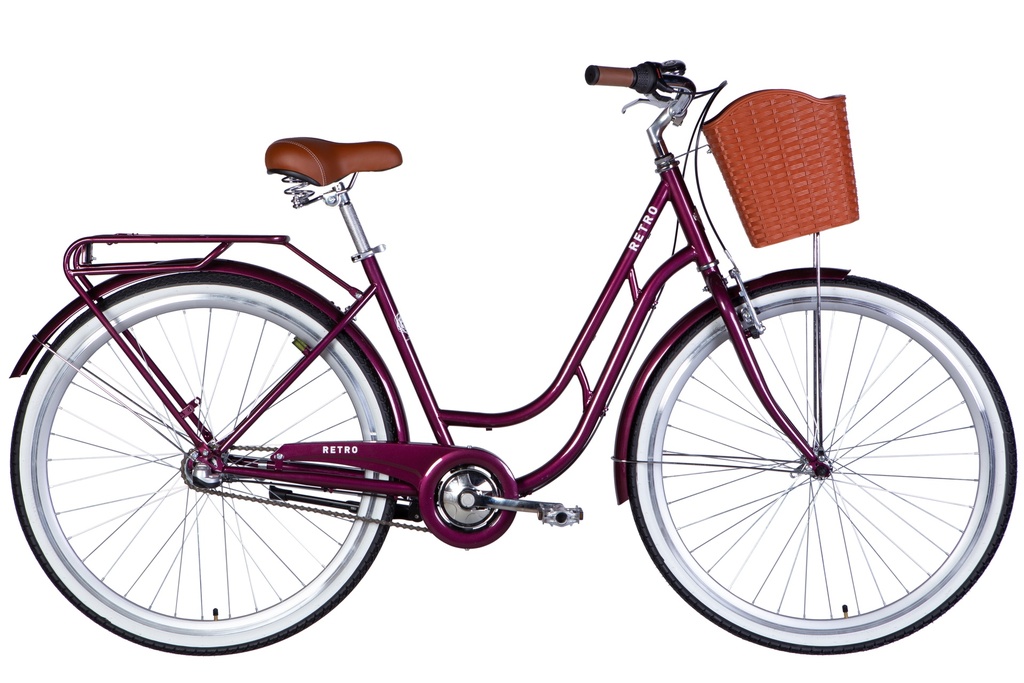 Велосипед уцінений ST 28&quot; Dorozhnik RETRO PH рама-19&quot; малиновий 2025