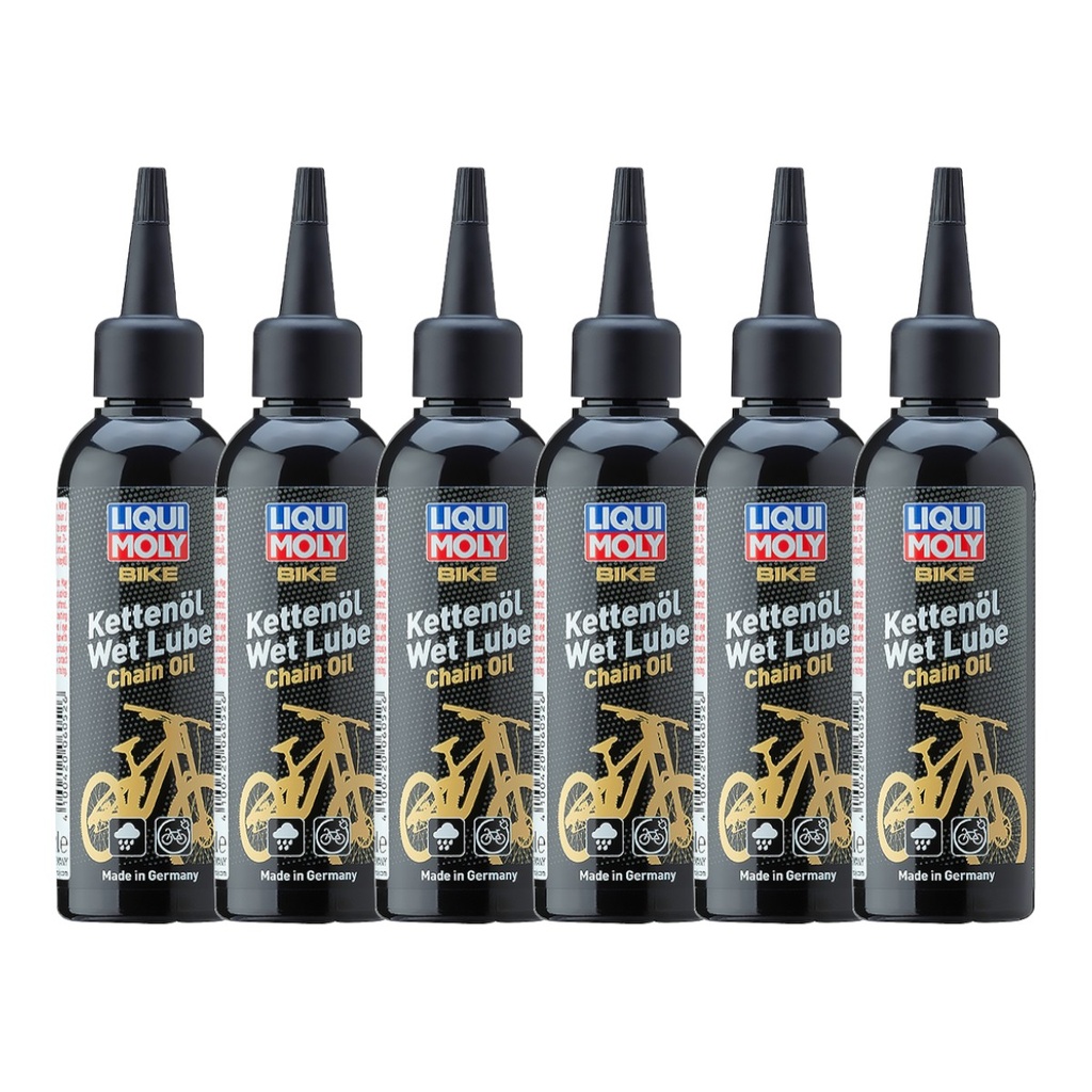 Мастило для ланцюга велосипеда Wet Lube, 100 мл, коробка з 6 пляшками