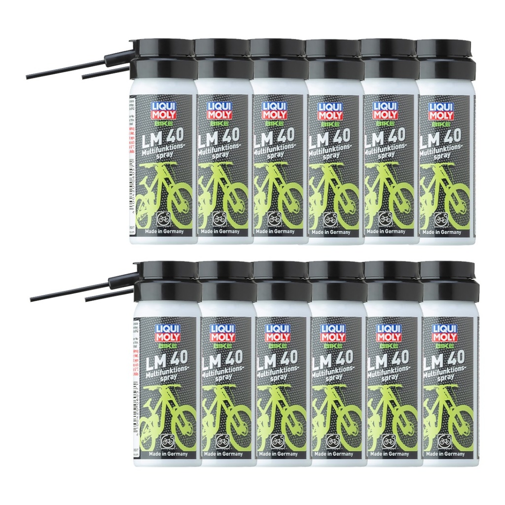 Універсальний спрей Bike LM 40, 50 мл, коробка з 12 балончиками