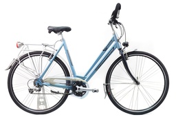 [USED-09959] Гібридний велосипед Gazelle Fuente 28&quot; L/57 блакитний Б/В