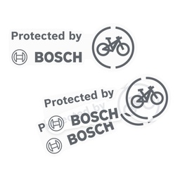 [200000530] Наклейка Bosch eBike "protected by Bosch" (комплект з 10 штук)