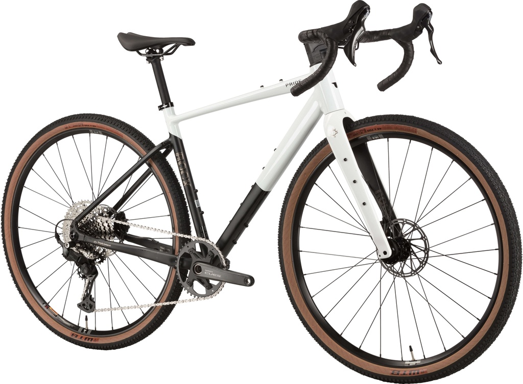 Велосипед 28" Pride ROCX 8.3 рама - XL 2026 бело-черный