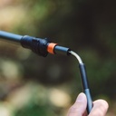 Трекінгова палиця Naturehike CNK2450DS013, 103-120 см, чорна