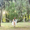 Гамак одномісний без перекидання Naturehike CNK2450WS018, бавовна, бежевий