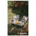 Складаний стіл Naturehike Star Jane T01 CNK2550JJ018, 119х60 см, вуглецева сталь, бежевий