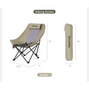 Стілець складаний Naturehike Sea Star 002 CNK2550JJ019, вуглецева сталь, олива