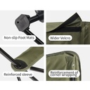 Стілець складаний Naturehike Sea Star 002 CNK2550JJ019, вуглецева сталь, олива