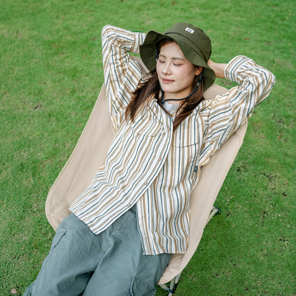 Стілець складаний Naturehike Stellaluna T04 CNK2550JJ022, вуглецева сталь, хакі