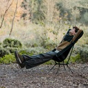 Стілець складаний ультралегкий Naturehike CNK2550JJ013 Yamami YL01, розмір М, алюміній, сірий