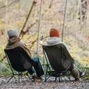 Стілець складаний ультралегкий Naturehike CNK2550JJ013 Yamami YL01, розмір М, алюміній, чорний