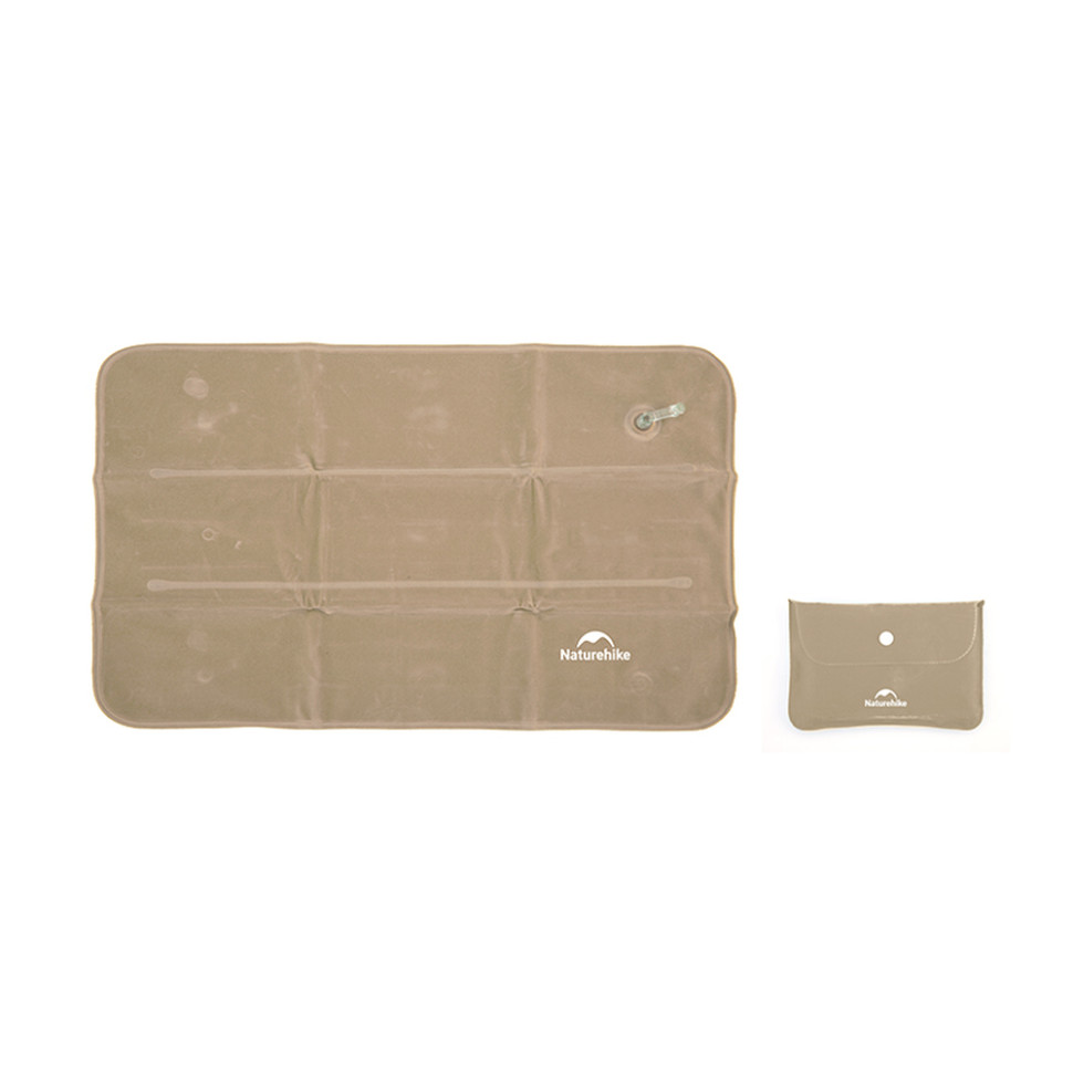 Квадратна надувна подушка Naturehike NH18F018-Z, сіра