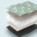 Килимок для пікніка Naturehike CNK2350WS010 210*240 см, блакитний із принтом