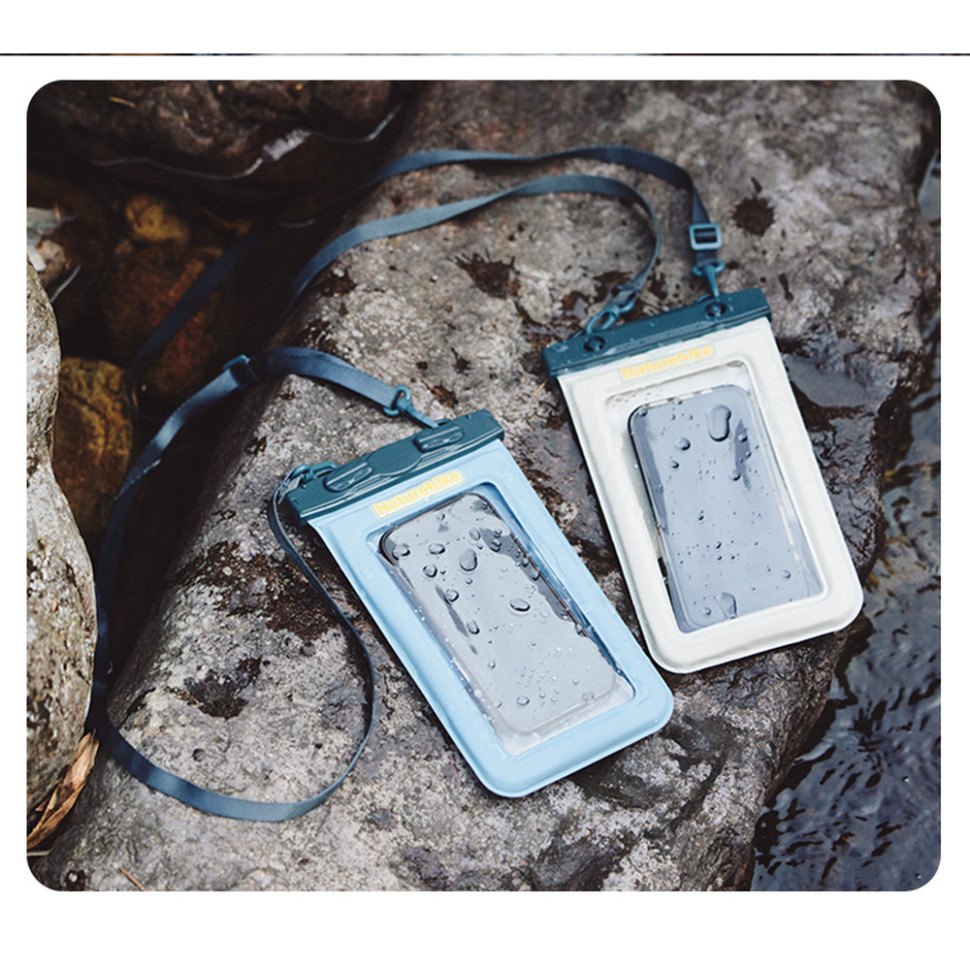Водонепроникний чохол для телефону Naturehike CNK2300BS015, синій