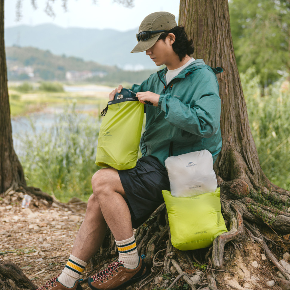 Гермомішок Naturehike CNK2550XB012, 8 л, жовтий 