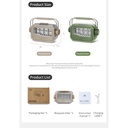 Ліхтар антимоскітний Naturehike CNK2550ZM013, бежевий