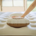 Подушка надувна ультралегка Naturehike NH17T013-Z, 42х32 см, бежева