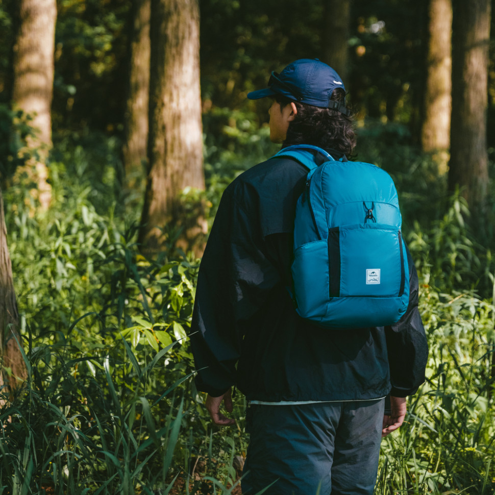 Рюкзак компактний надлегкий Naturehike NH17A017-B Yunyan, 30 л, чорний