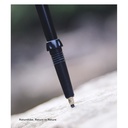 Трекінгова палиця 3-сек. Naturehike CNK2550DS010, 55-120 см, алюміній, зелена