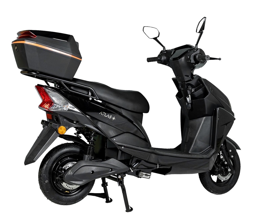 Електроскутер ATLAS Falcon Box 2000W Lithium Black