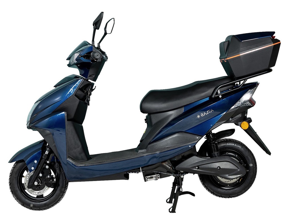 Електроскутер ATLAS Falcon Box 2000W Lithium Cyan Blue