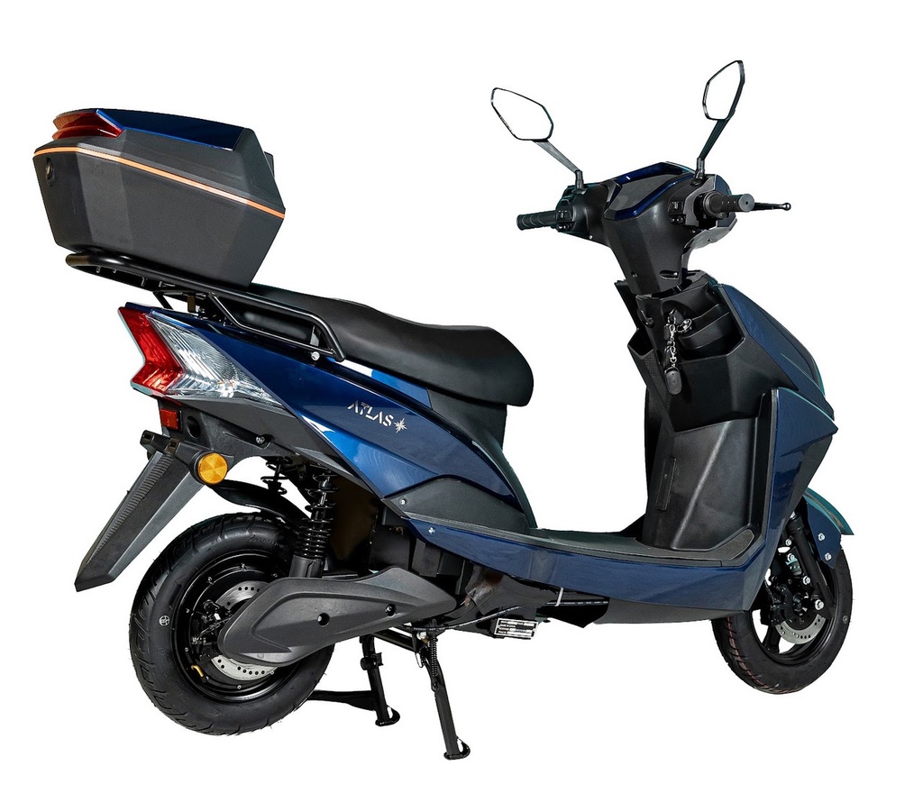 Електроскутер ATLAS Falcon Box 2000W Lithium Cyan Blue