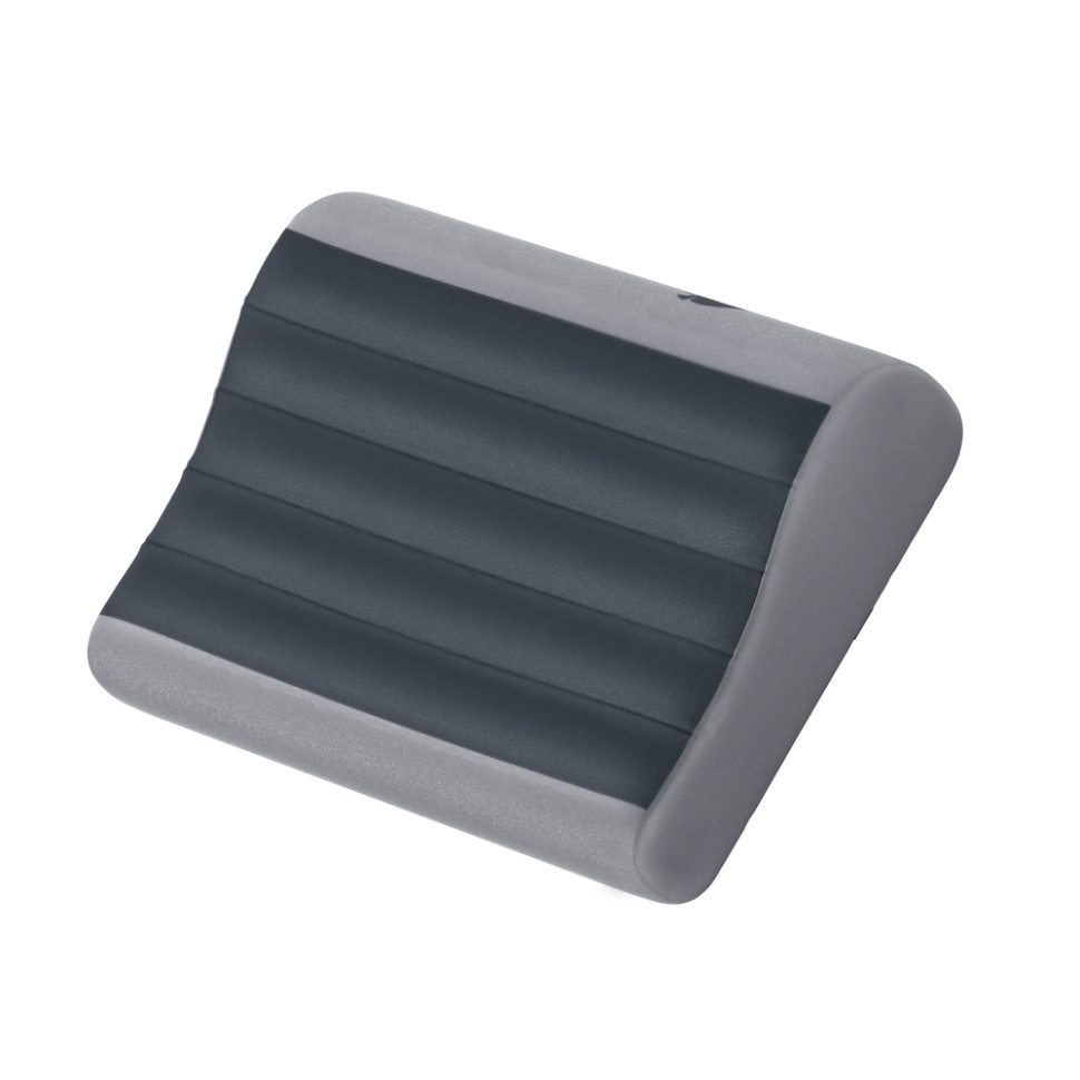 Надувна подушка анатомічна Flextail Zero Pillow, сіра