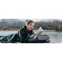 Надувна подушка анатомічна Flextail Zero Pillow, сіра