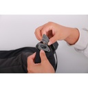 Надувна подушка анатомічна Flextail Zero Pillow, сіра