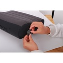 Надувна подушка анатомічна Flextail Zero Pillow, сіра