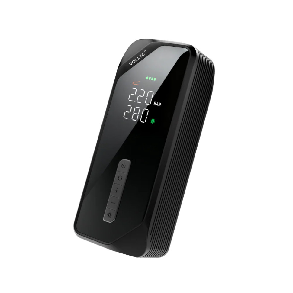 Насос-ліхтар-powerbank автомобільний Vollyc Evo Tire Pump by Flextail, 150 PSI, 1500 mAh