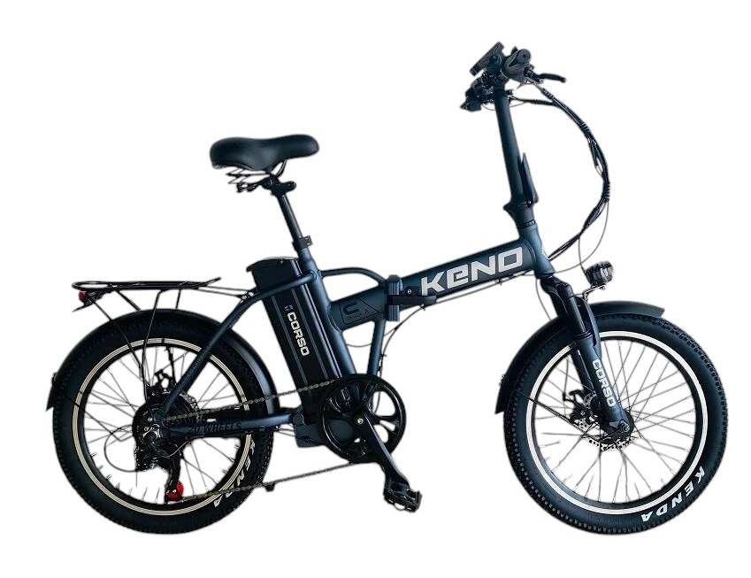Електровелосипед Corso Keno KN-23503 20" (350W 36V10Ah) синій