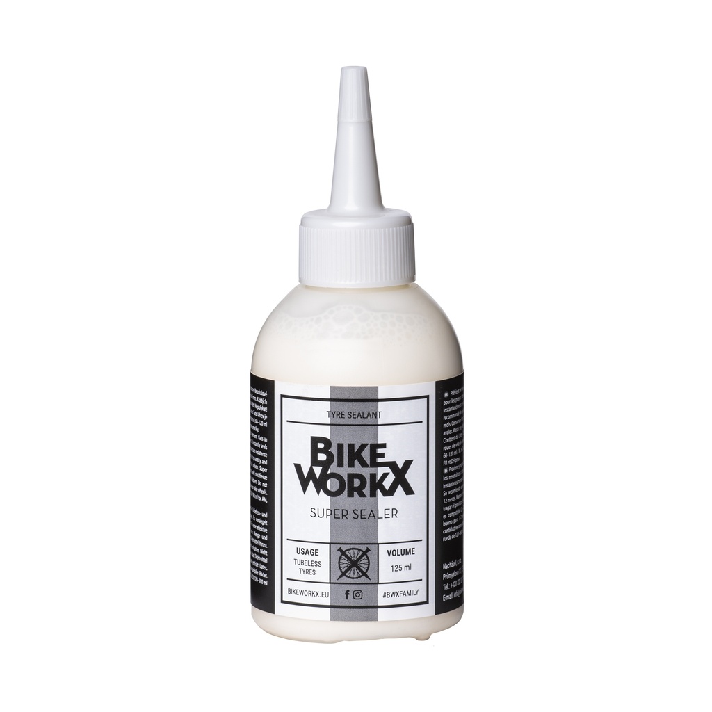 Безкамерний герметик BikeWorkX Super Sealer, 125 мл