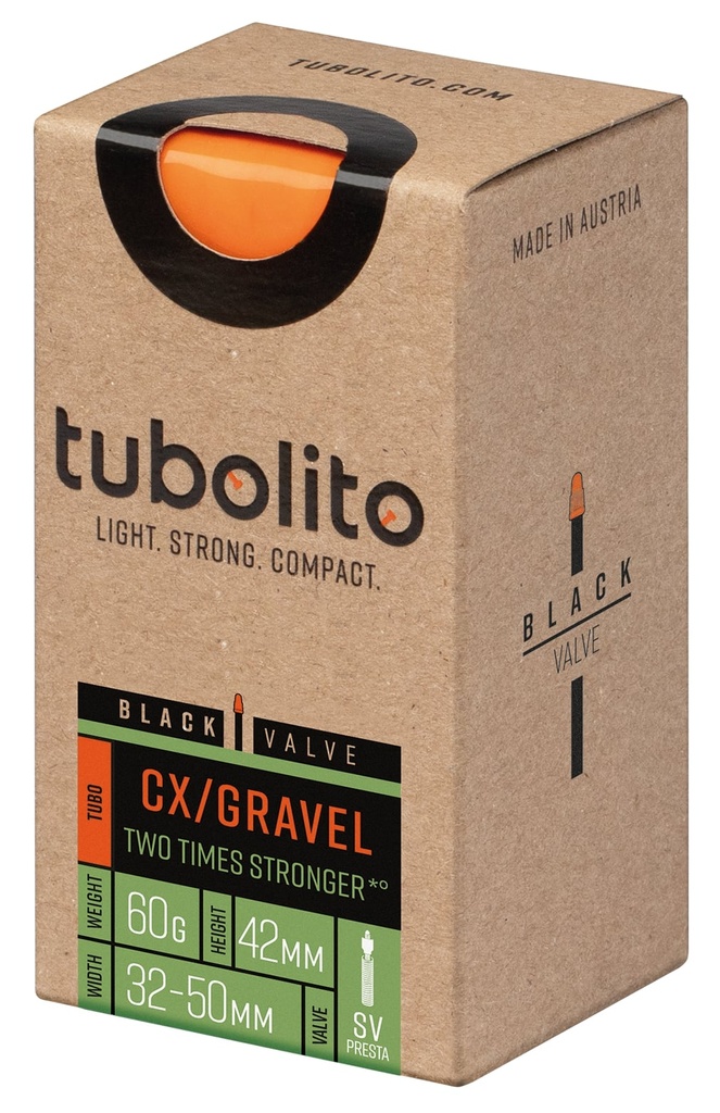 Камера TPU 28" (32/50-584/622) Tubolito TUBO-CX/GRAVEL-ALL, SV42 (черн).