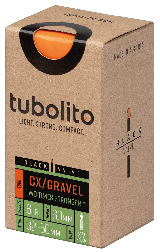 Камера TPU 28" (32/50-584/622) Tubolito TUBO-CX/GRAVEL-ALL, SV60 (черн).