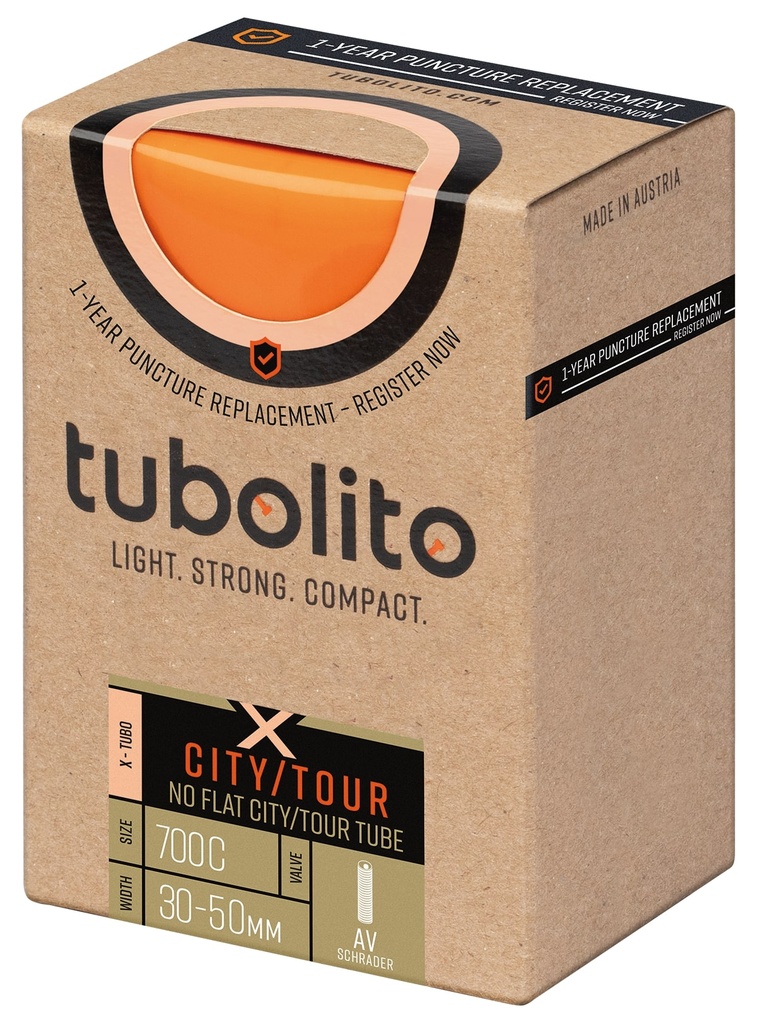 Камера TPU 28" (30/50-622) Tubolito X-TUBO-CITY/TOUR, AV40 (черн).