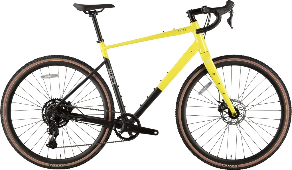 Велосипед 28" Pride ROCX 8.1 рама - M 2026 жовто-чорний