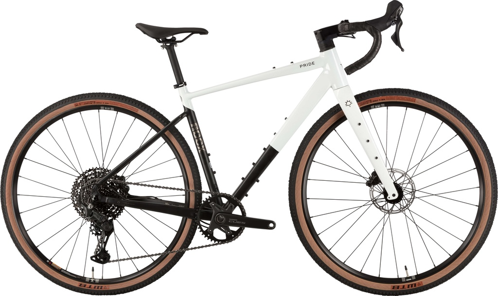 Велосипед 28" Pride ROCX 8.3 рама - S 2026 біло-чорний