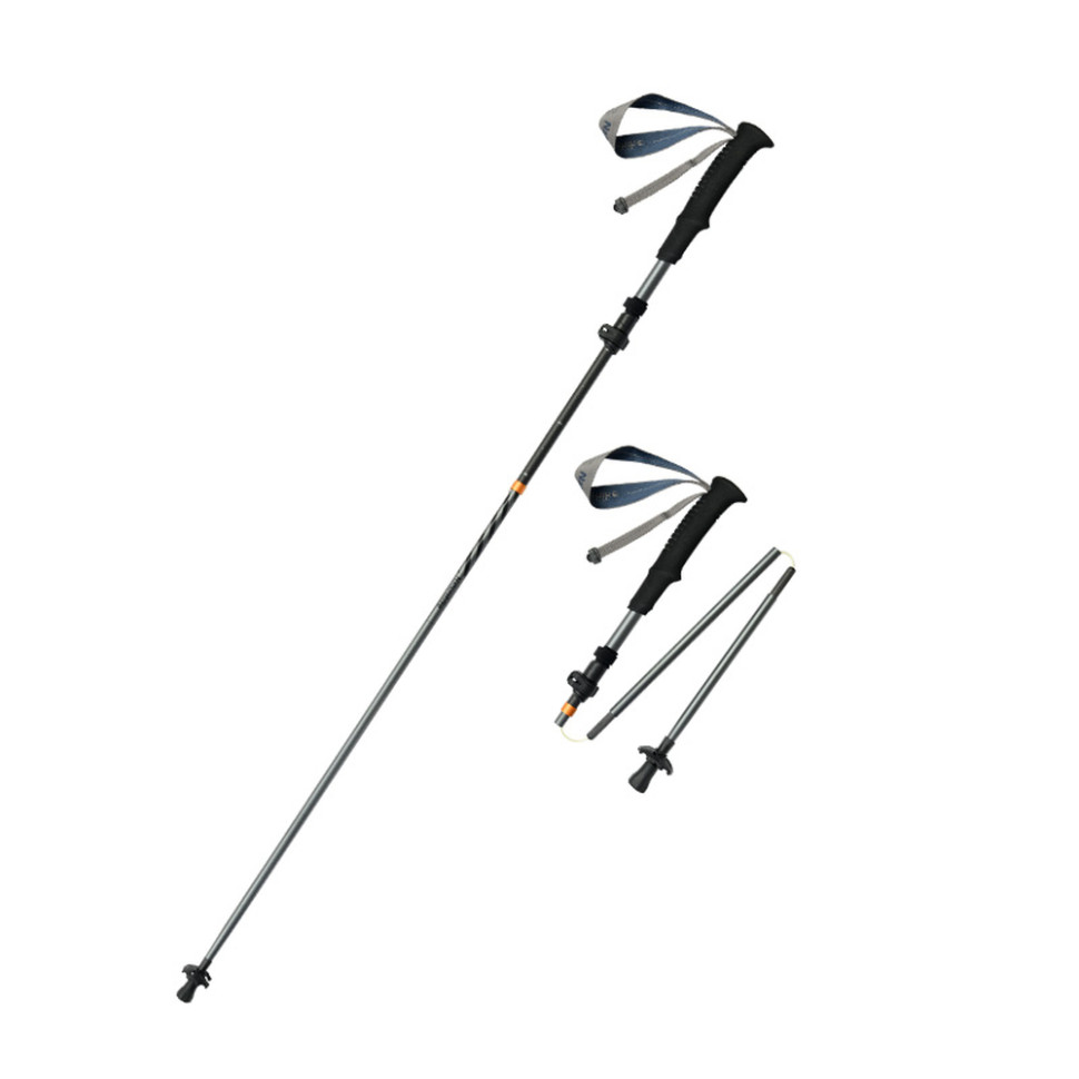 Трекінгова палиця Naturehike CNK2450DS013, 103-120 см, чорна
