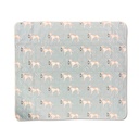 Килимок для пікніка Naturehike CNK2350WS010 170*200 см, блакитний із принтом