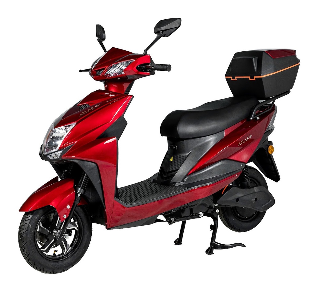 Електроскутер ATLAS Falcon Box 2000W Lithium Red