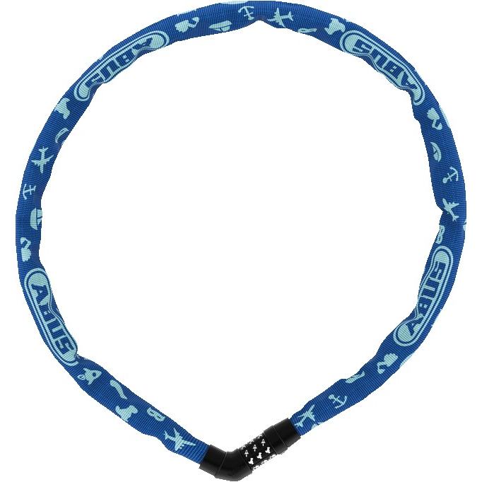 Замок із ланцюгом ABUS 4804C/75 Steel-O-Chain Blue SYMBOLS