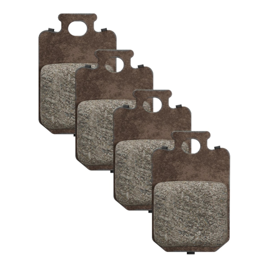 Гальмівні колодки MDP 8+ ЗЕЛЕНІ (PU = 1 комплект)