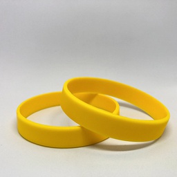 [3Мyellow] Гумовий браслет 3М, жовтий